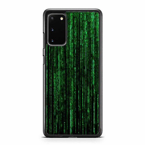 Matrix Computer Binary Code Digital 1'S & 0'S Samsung Galaxy S20 / S20 Fe / S20 Plus / S20 Ultra Case Cover
