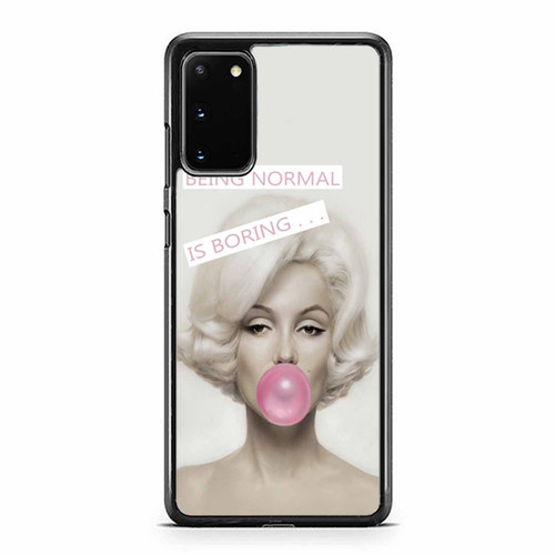 Marilyn Monroe Beingmal Is Boring Samsung Galaxy S20 / S20 Fe / S20 Plus / S20 Ultra Case Cover