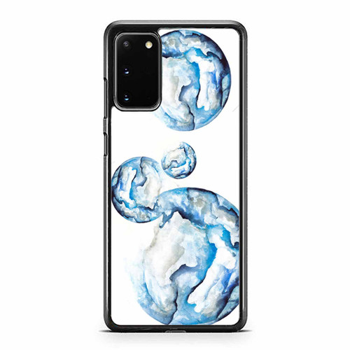 Marble Earth Watercolor Samsung Galaxy S20 / S20 Fe / S20 Plus / S20 Ultra Case Cover