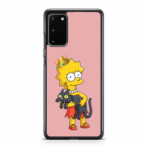 Lisa Simpson Cat Samsung Galaxy S20 / S20 Fe / S20 Plus / S20 Ultra Case Cover