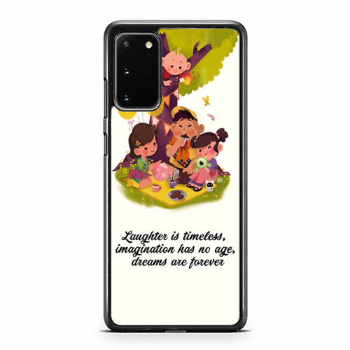 Laughter Is Timeless Imagination Has No Age Dreams Are Fore Samsung Galaxy S20 / S20 Fe / S20 Plus / S20 Ultra Case Cover
