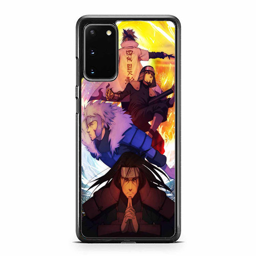 Hokage Konoha Naruto Anime Art Samsung Galaxy S20 / S20 Fe / S20 Plus / S20 Ultra Case Cover