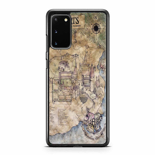 Hogwarts Map Book Harry Potter Samsung Galaxy S20 / S20 Fe / S20 Plus / S20 Ultra Case Cover