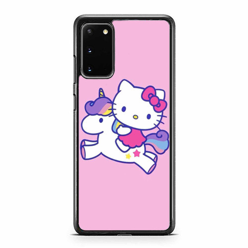 Hello Kitty Unicorn Pink Colourful Samsung Galaxy S20 / S20 Fe / S20 Plus / S20 Ultra Case Cover