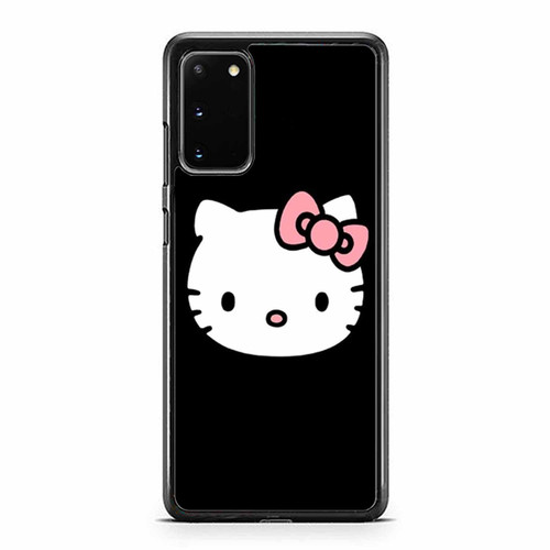 Hello Kitty Black Cute Samsung Galaxy S20 / S20 Fe / S20 Plus / S20 Ultra Case Cover