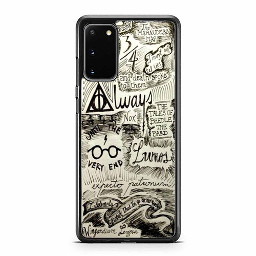 Harry Potter Quotes Style Samsung Galaxy S20 / S20 Fe / S20 Plus / S20 Ultra Case Cover