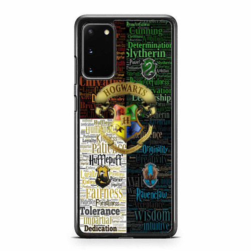 Harry Potter Hogwarts Houses Samsung Galaxy S20 / S20 Fe / S20 Plus / S20 Ultra Case Cover