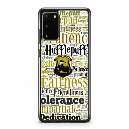 Harry Potter Hogwarts House Hufflepuff Samsung Galaxy S20 / S20 Fe / S20 Plus / S20 Ultra Case Cover