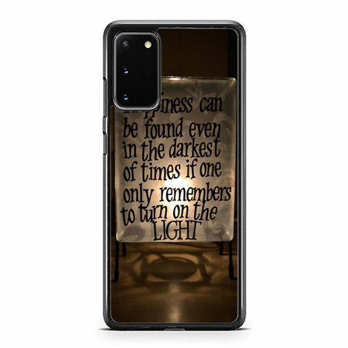 Harry Potter Dumbledore Quotes Happiness Can Be Found Samsung Galaxy S20 / S20 Fe / S20 Plus / S20 Ultra Case Cover