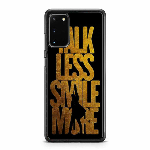 Hamilton Talk Less Smile More Samsung Galaxy S20 / S20 Fe / S20 Plus / S20 Ultra Case Cover