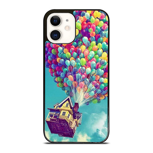 Up Movie Fly Color Ballon Cartoon iPhone 12 Mini / 12 / 12 Pro / 12 Pro Max Case Cover