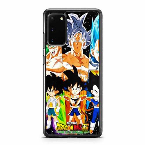 Goku Vegeta And Broly Dragon Ball Super Samsung Galaxy S20 / S20 Fe / S20 Plus / S20 Ultra Case Cover
