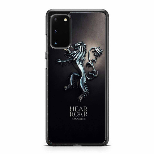 Game Of Thrones Hear Me Roar Lannister Samsung Galaxy S20 / S20 Fe / S20 Plus / S20 Ultra Case Cover