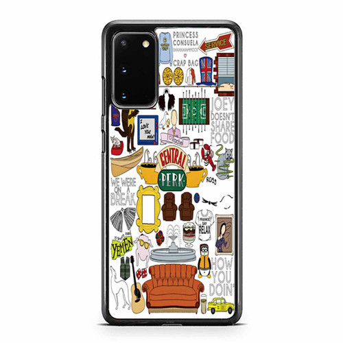 Friends Tv Show Poster Samsung Galaxy S20 / S20 Fe / S20 Plus / S20 Ultra Case Cover