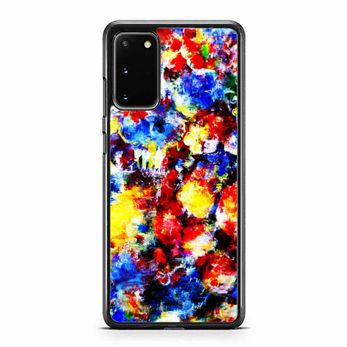 Flower Forest Peach Floral Colorful Samsung Galaxy S20 / S20 Fe / S20 Plus / S20 Ultra Case Cover