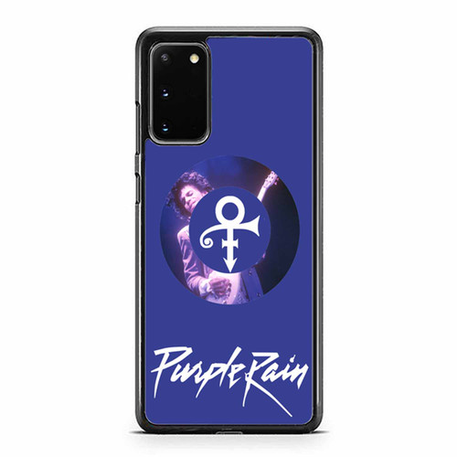 Ellips Simple Prince Symbol Purple Rain Samsung Galaxy S20 / S20 Fe / S20 Plus / S20 Ultra Case Cover