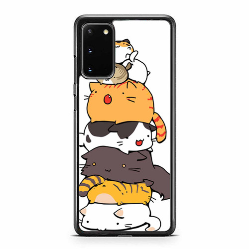 Eight Cute Colorful Cats Samsung Galaxy S20 / S20 Fe / S20 Plus / S20 Ultra Case Cover