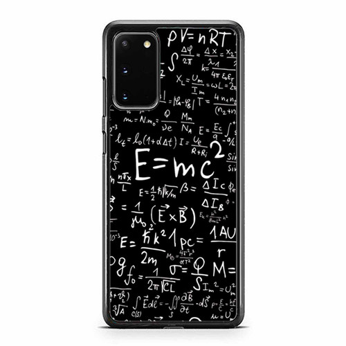 E=Mc2 Maths Equation Algebra Samsung Galaxy S20 / S20 Fe / S20 Plus / S20 Ultra Case Cover
