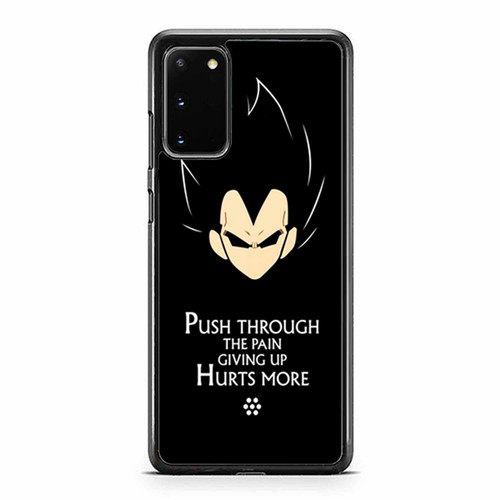 Dragon Ball Z Vegeta Quote Samsung Galaxy S20 / S20 Fe / S20 Plus / S20 Ultra Case Cover