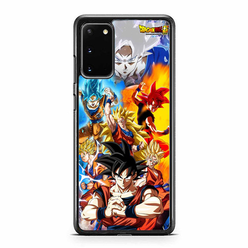 Dragon Ball Super All Goku Ultra Instinct Mastered Samsung Galaxy S20 / S20 Fe / S20 Plus / S20 Ultra Case Cover