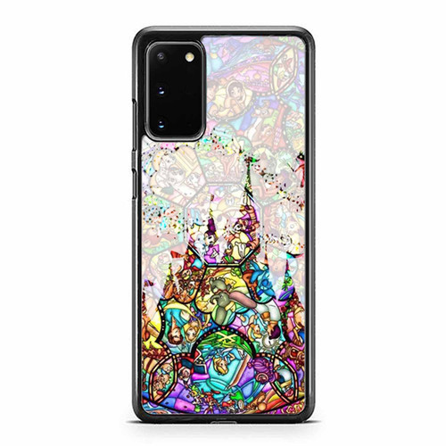 Disney Castle Stained Glass World Of Characters For All Samsung Galaxy S20 / S20 Fe / S20 Plus / S20 Ultra Case Cover