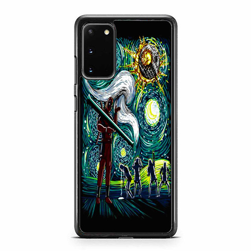 Deadpool Scream Starry Night Samsung Galaxy S20 / S20 Fe / S20 Plus / S20 Ultra Case Cover