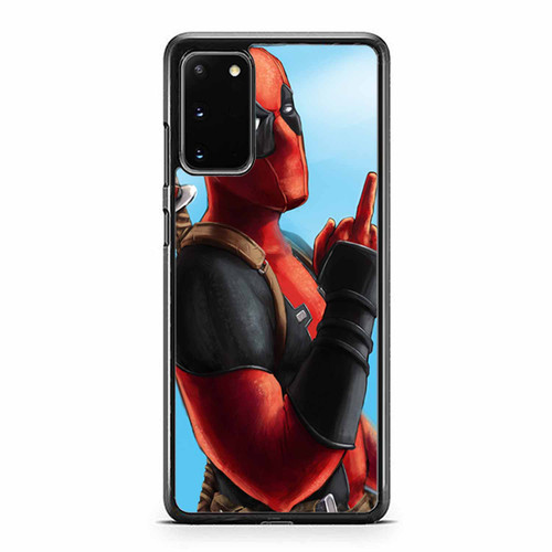 Deadpool Cool Character Funny Movie Give A Fuck Samsung Galaxy S20 / S20 Fe / S20 Plus / S20 Ultra Case Cover