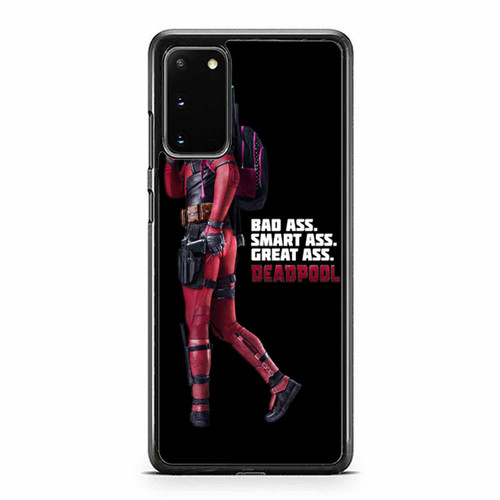 Deadpool Bad Ass Smart Ass Great As Samsung Galaxy S20 / S20 Fe / S20 Plus / S20 Ultra Case Cover