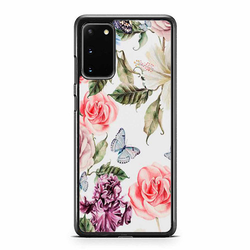 Colorful Flowers Wallpaper Samsung Galaxy S20 / S20 Fe / S20 Plus / S20 Ultra Case Cover