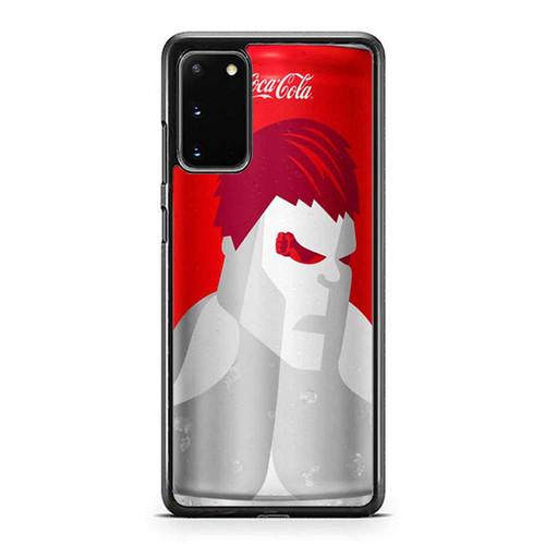 Coca-Cola Marvel The Incredible Hulk Samsung Galaxy S20 / S20 Fe / S20 Plus / S20 Ultra Case Cover