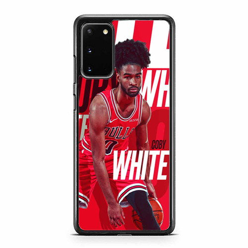 Coby White Chicago Bulls Basketball Samsung Galaxy S20 / S20 Fe / S20 Plus / S20 Ultra Case Cover
