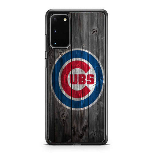 Chicago Cubs Wood Art Samsung Galaxy S20 / S20 Fe / S20 Plus / S20 Ultra Case Cover