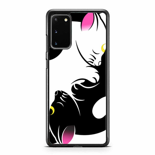 Cat Black And White Cats Luna Sailor Moon Samsung Galaxy S20 / S20 Fe / S20 Plus / S20 Ultra Case Cover