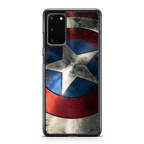 Captain America Marvel Superhero Shield Samsung Galaxy S20 / S20 Fe / S20 Plus / S20 Ultra Case Cover