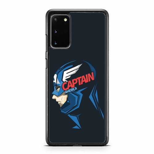 Captain America Marvel Hero Design Samsung Galaxy S20 / S20 Fe / S20 Plus / S20 Ultra Case Cover