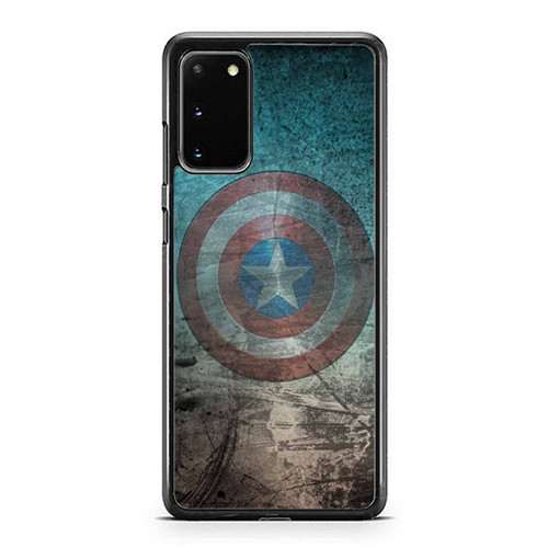 Captain America Grunge Shield The Avengers Samsung Galaxy S20 / S20 Fe / S20 Plus / S20 Ultra Case Cover