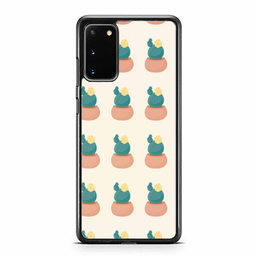 Cactus Vector Pattern 2 Samsung Galaxy S20 / S20 Fe / S20 Plus / S20 Ultra Case Cover
