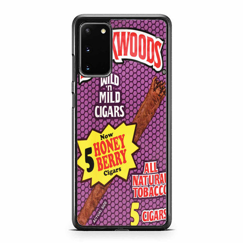 Backwoods Honey Berry Cigars Samsung Galaxy S20 / S20 Fe / S20 Plus / S20 Ultra Case Cover