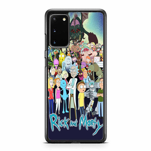 All Rick And Morty Characters Samsung Galaxy S20 / S20 Fe / S20 Plus / S20 Ultra Case Cover