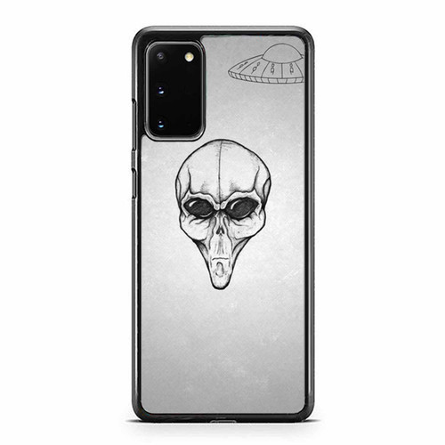 Aliens Skull Drawing Samsung Galaxy S20 / S20 Fe / S20 Plus / S20 Ultra Case Cover