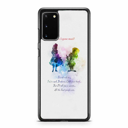 Alice In Wonderland Disney Princess Bonkers Samsung Galaxy S20 / S20 Fe / S20 Plus / S20 Ultra Case Cover