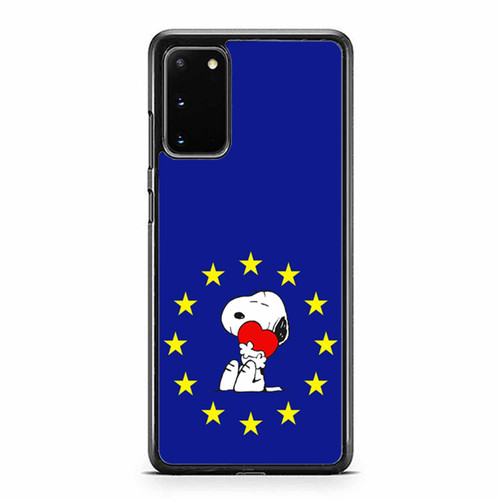 Aims Snoopy Blue Samsung Galaxy S20 / S20 Fe / S20 Plus / S20 Ultra Case Cover