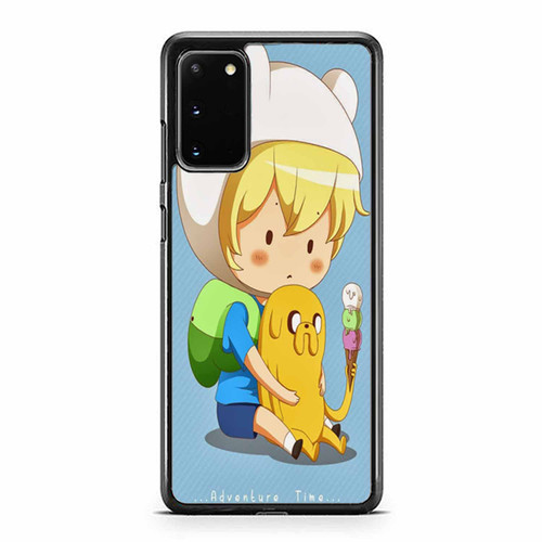 Adventure Time Jake And Finn Ice Cream Samsung Galaxy S20 / S20 Fe / S20 Plus / S20 Ultra Case Cover