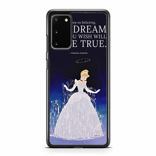 A Dream Cinderella Quotes Samsung Galaxy S20 / S20 Fe / S20 Plus / S20 Ultra Case Cover