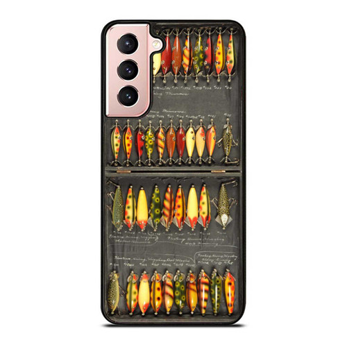 Vintage Fishing Lure Display Samsung Galaxy S21 / S21 Plus / S21 Ultra Case Cover