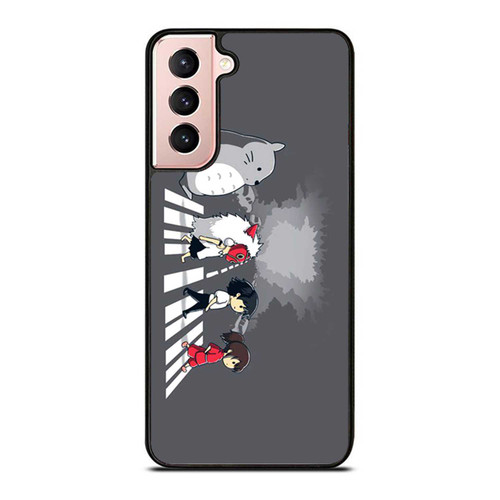 Studio Ghibli Meets The Beatles In This Cute Samsung Galaxy S21 / S21 Plus / S21 Ultra Case Cover