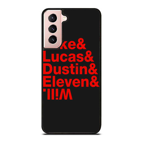 Stranger Things Mike Lucas Dustin & Will Samsung Galaxy S21 / S21 Plus / S21 Ultra Case Cover
