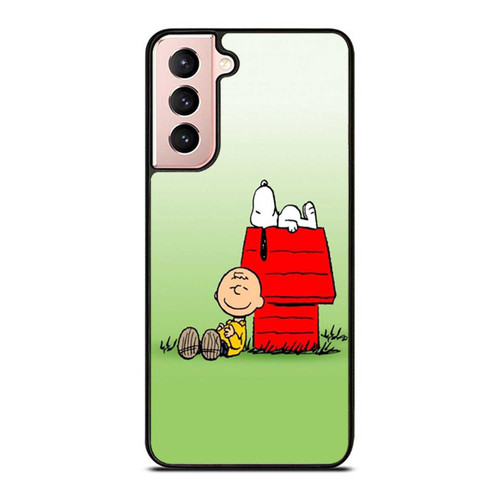Snoopy And Charlie Brown Samsung Galaxy S21 / S21 Plus / S21 Ultra Case Cover