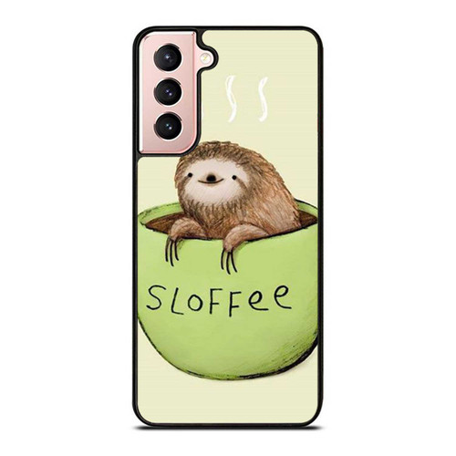 Sloth Coffee Funny Animals Samsung Galaxy S21 / S21 Plus / S21 Ultra Case Cover