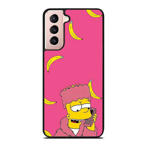 Simpsons Celular Banana Samsung Galaxy S21 / S21 Plus / S21 Ultra Case Cover